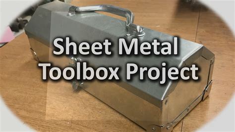 experience in sheet metal tool box|sheet metal mock box.